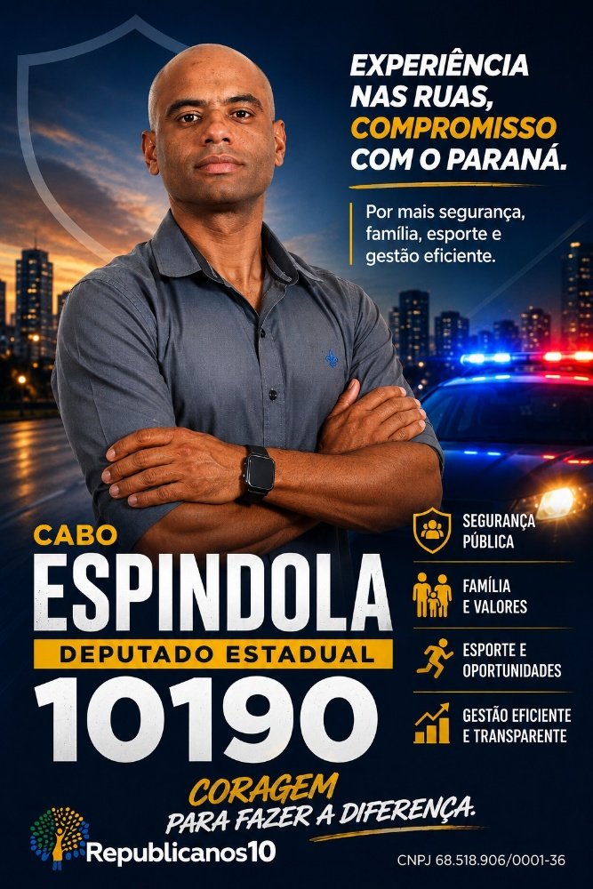 Cabo Espíndola - Deputado Estadual